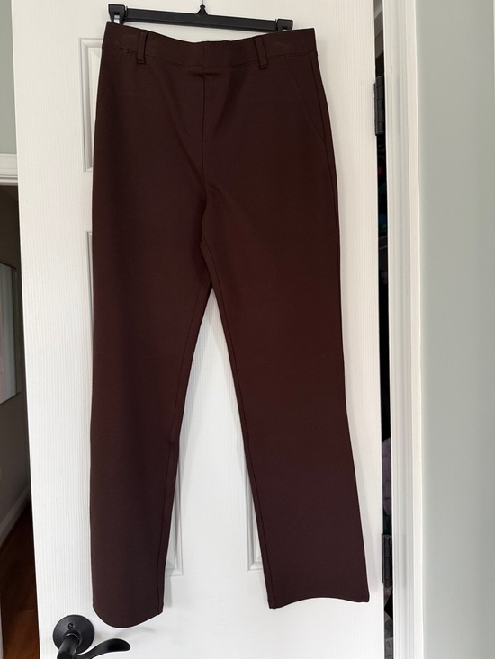 Quince Pants - Quince Dark Brown Straight-Leg Dress Pants NWT medium